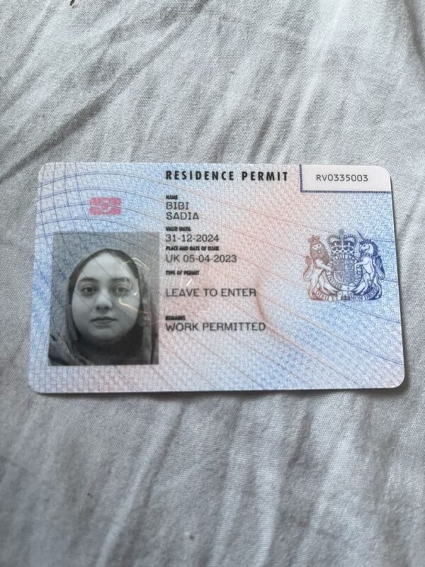 Uk resident permit